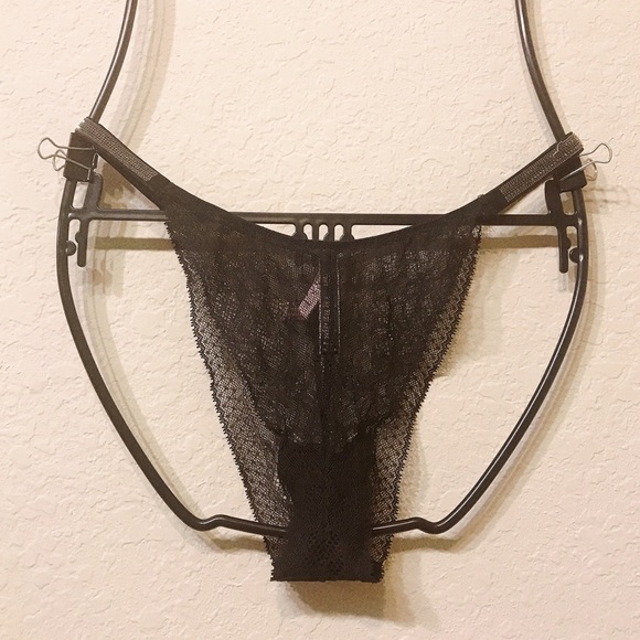 💖 Victoria Secret Very Sexy Brazilian Slip Panty Crystals - Picture 1 of 4
